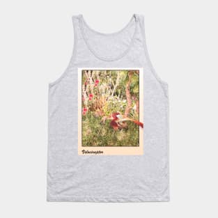 Velociraptor Polaroid Tank Top